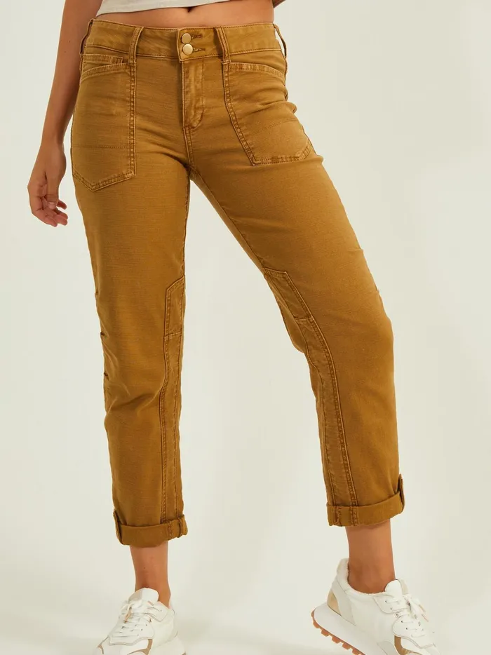 Women Altar039d State Jeans Khloe Cuff Pants Brown
