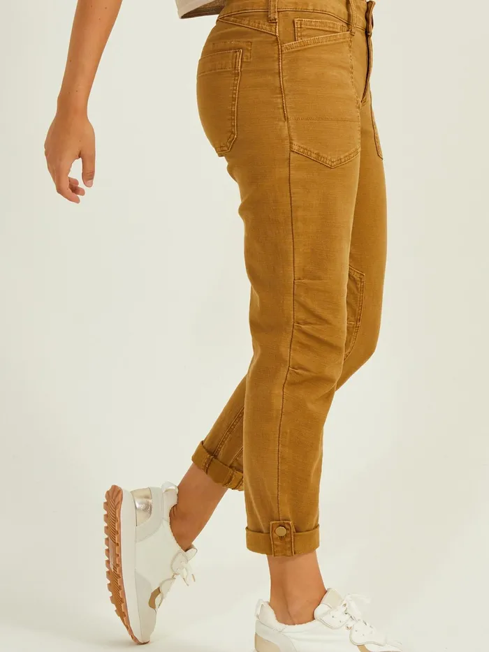 Women Altar039d State Jeans Khloe Cuff Pants Brown