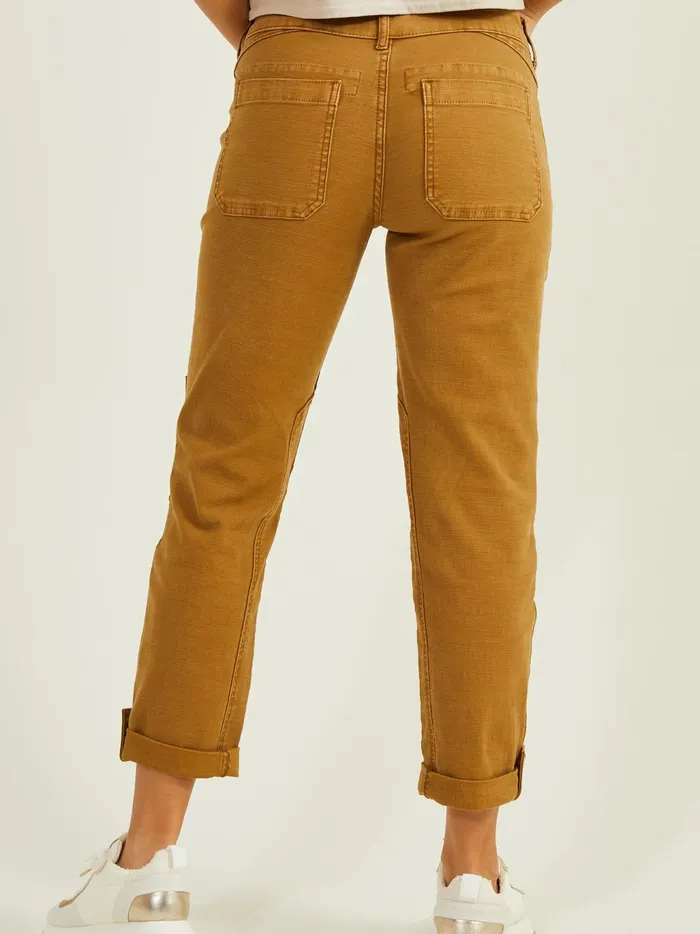 Women Altar039d State Jeans Khloe Cuff Pants Brown