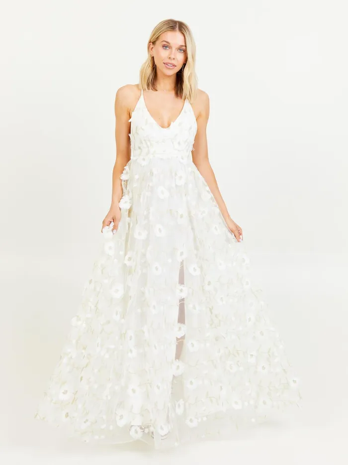 Women Altar039d State Maxi Midi Arabella Maxi Dress Ivory