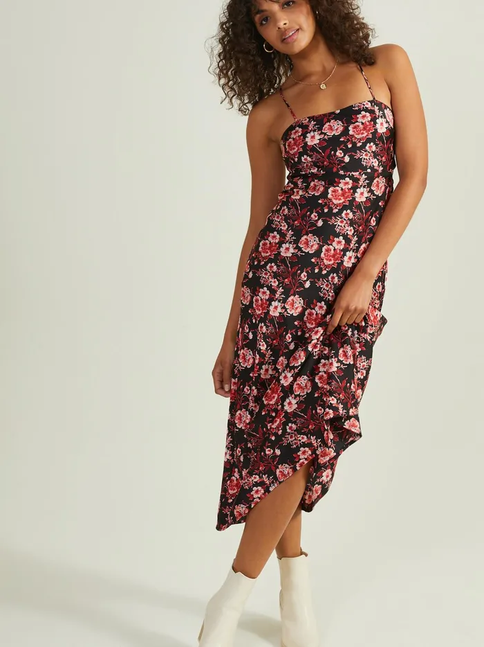 Women Altar039d State Maxi Midi Nolia Floral Maxi Dress Blackmulti