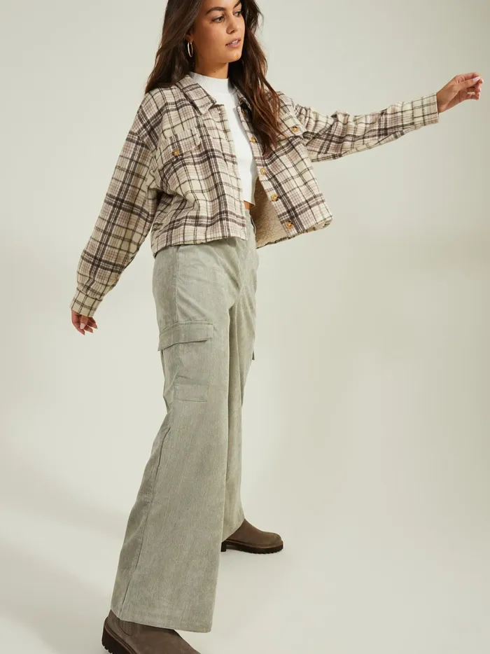 Women Altar039d State Pants Frankie Corduroy Cargo Pants Vetiver