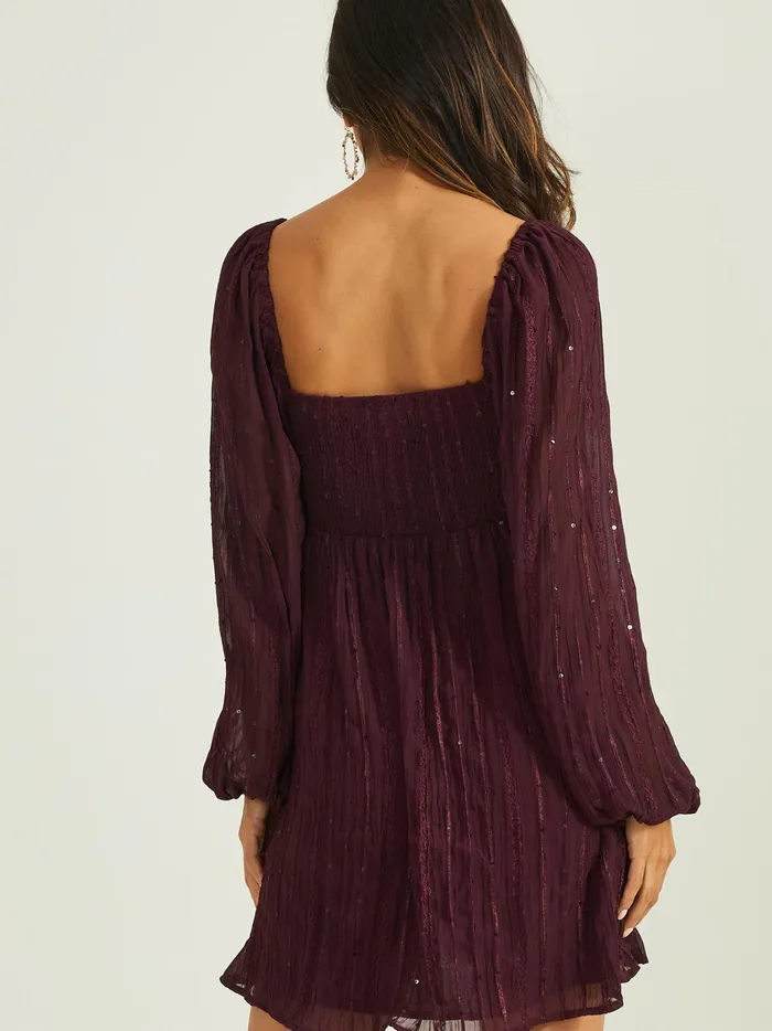 Women Altar039d State Special Occasion Isabella Embroidered Dress Winetasting
