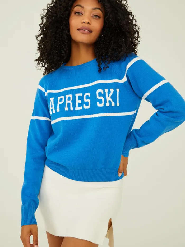 Women Altar039d State Sweaters Aprs Ski Pullover Bluewhite
