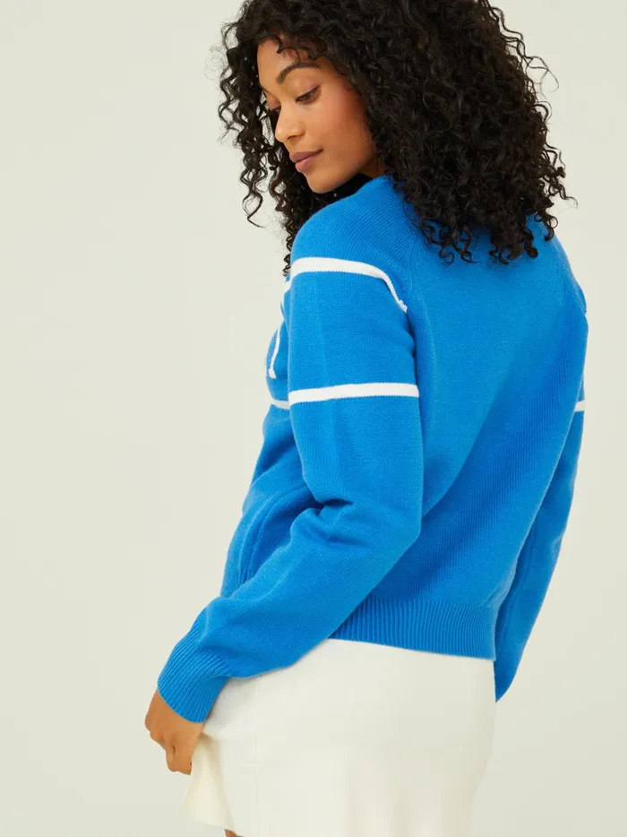 Women Altar039d State Sweaters Aprs Ski Pullover Bluewhite