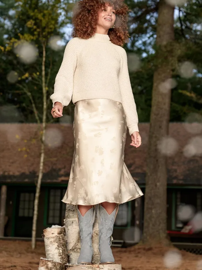 Women Altar039d State Sweaters Miriam Chenille Sweater Pearl
