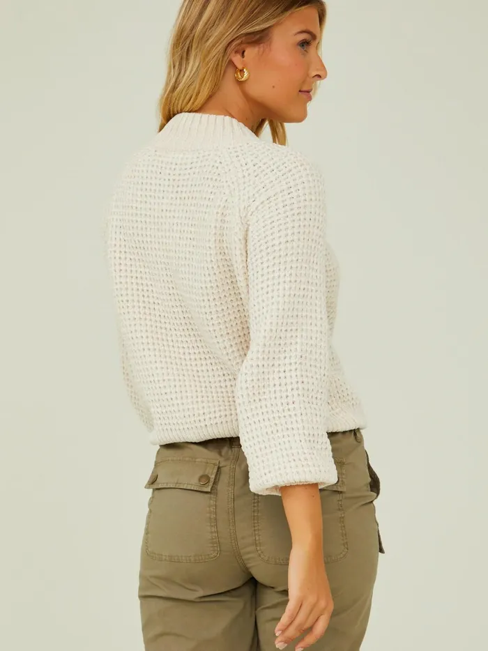 Women Altar039d State Sweaters Miriam Chenille Sweater Pearl