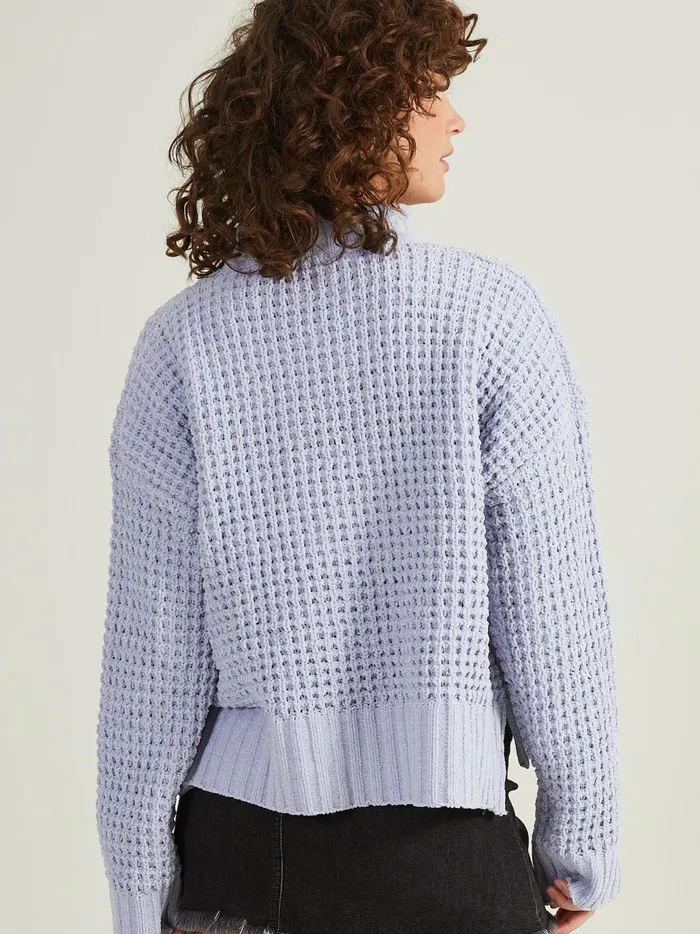 Women Altar039d State Sweaters Natalie Matte Chenille Sweater Zenblue