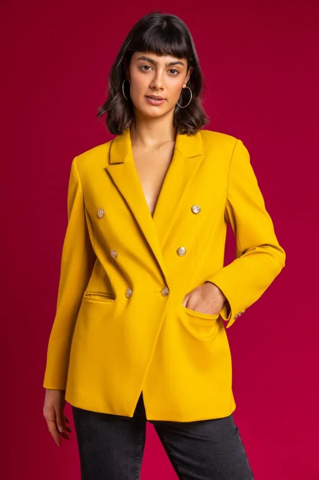 Women Amber Double Breasted Smart Blazer Roman Occasionwear