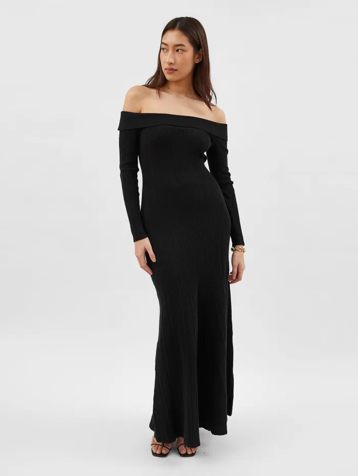 Women Anna Quan 8211 Marla Dress In Black Raven The UNDONE Dresses