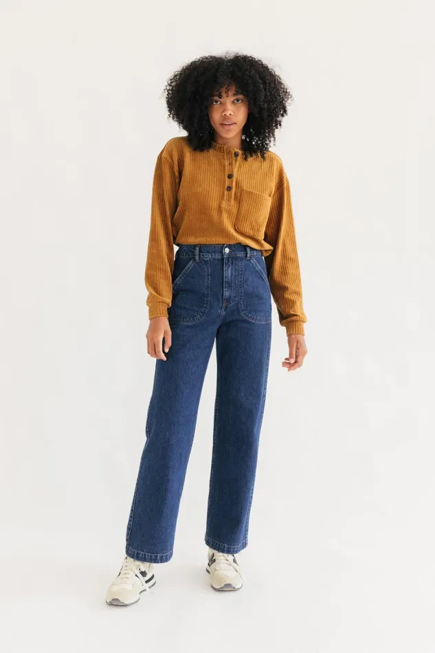 Women Arenellas 8211 Dark Blue TWOTHIRDS Pants
