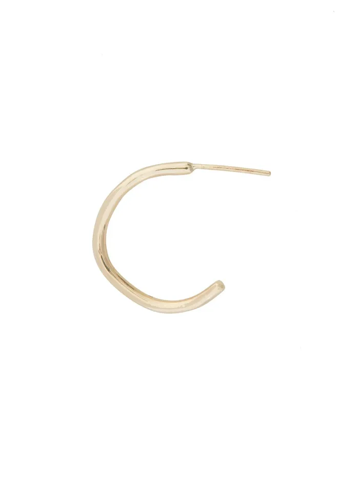Women Artefact 8211 Romantic Hoops In Solid Gold The UNDONE Earrings