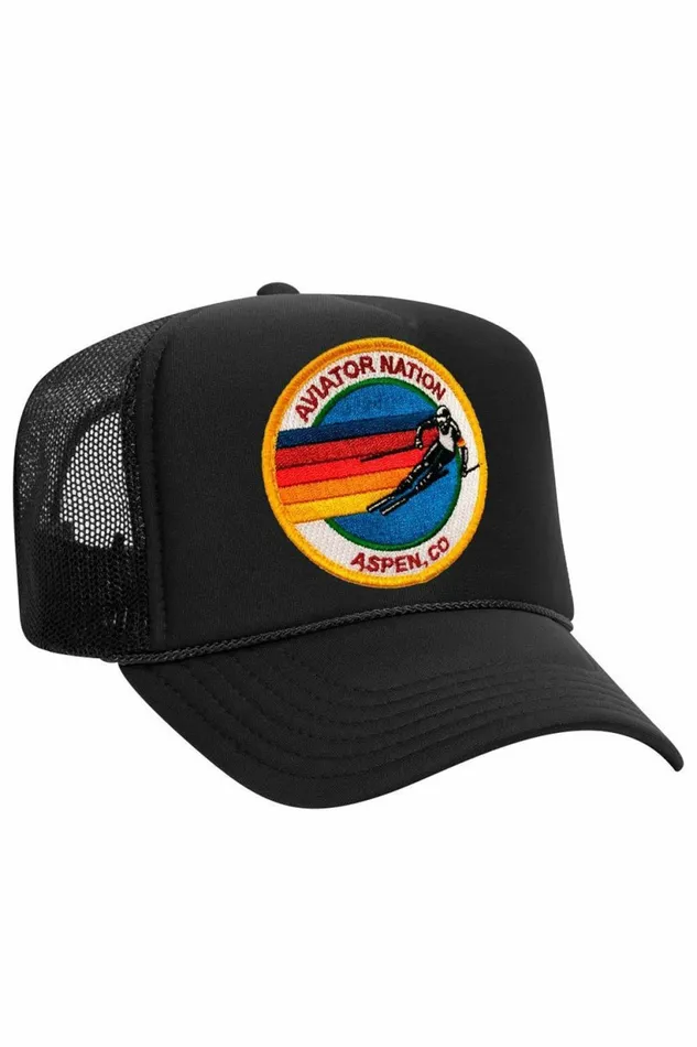 Women AVIATOR NATION ASPEN TRUCKER HAT Aviator Nation TruckerHats Women AVIATOR NATION ASPEN TRUCKER HAT Aviator Nation TruckerHats