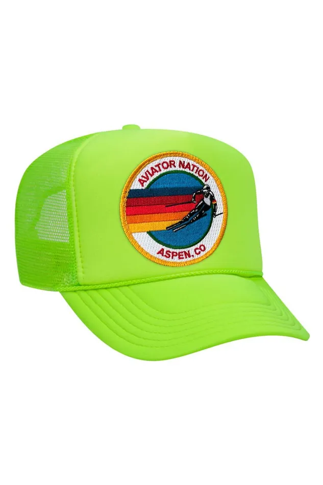 Women AVIATOR NATION ASPEN TRUCKER HAT Aviator Nation TruckerHats Women AVIATOR NATION ASPEN TRUCKER HAT Aviator Nation TruckerHats