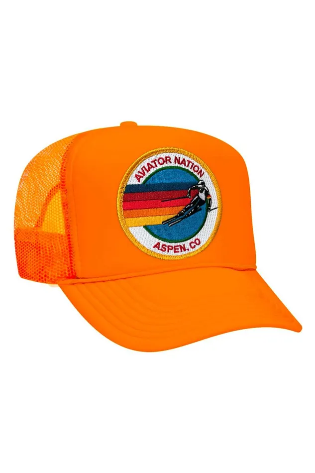 Women AVIATOR NATION ASPEN TRUCKER HAT Aviator Nation TruckerHats Women AVIATOR NATION ASPEN TRUCKER HAT Aviator Nation TruckerHats