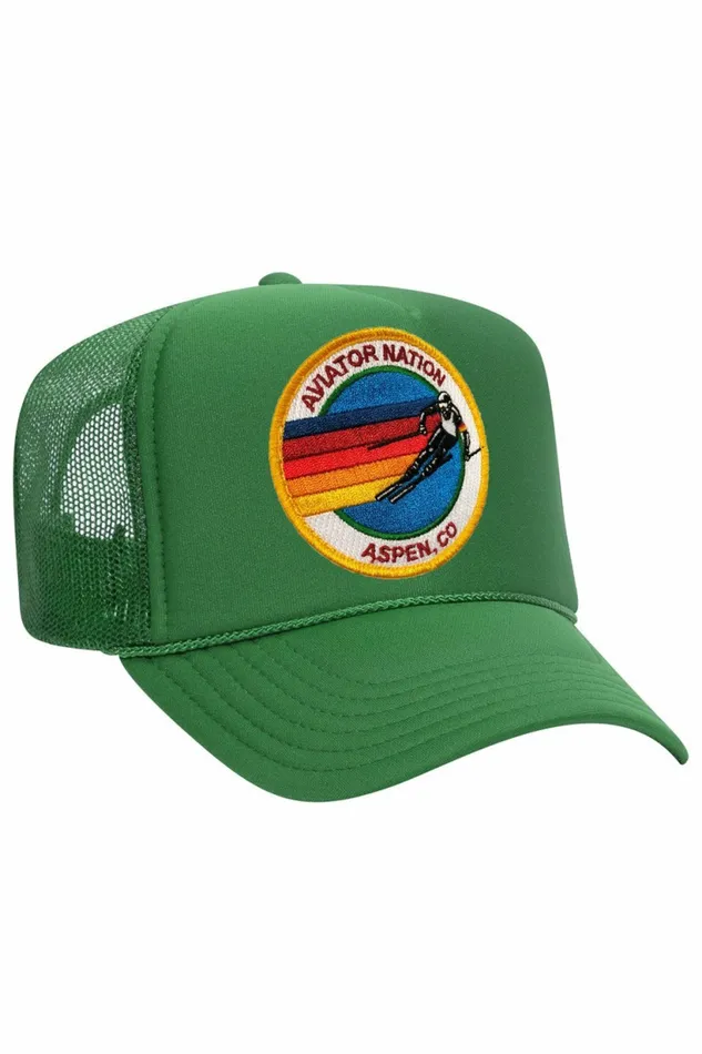 Women AVIATOR NATION ASPEN TRUCKER HAT Aviator Nation TruckerHats Women AVIATOR NATION ASPEN TRUCKER HAT Aviator Nation TruckerHats