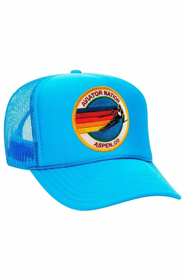 Women AVIATOR NATION ASPEN TRUCKER HAT Aviator Nation TruckerHats Women AVIATOR NATION ASPEN TRUCKER HAT Aviator Nation TruckerHats