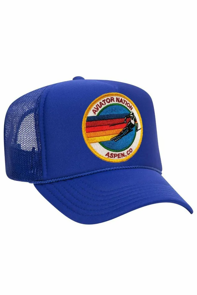 Women AVIATOR NATION ASPEN TRUCKER HAT Aviator Nation TruckerHats Women AVIATOR NATION ASPEN TRUCKER HAT Aviator Nation TruckerHats
