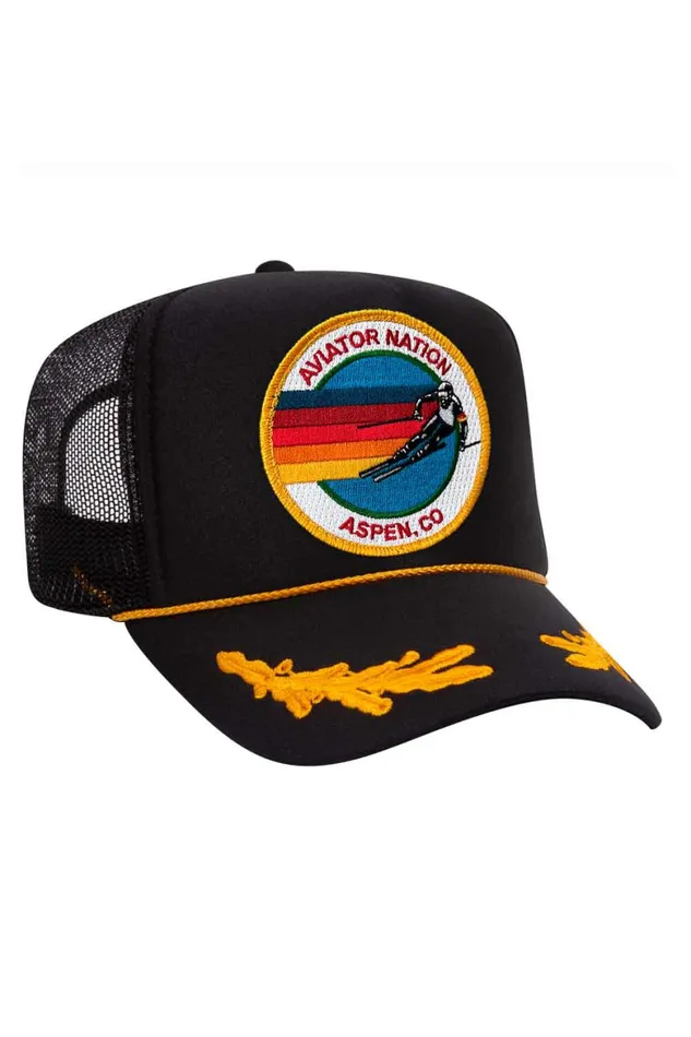 Women AVIATOR NATION ASPEN TRUCKER HAT Aviator Nation TruckerHats Women AVIATOR NATION ASPEN TRUCKER HAT Aviator Nation TruckerHats