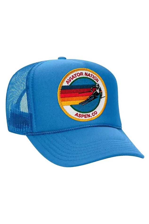 Women AVIATOR NATION ASPEN TRUCKER HAT Aviator Nation TruckerHats Women AVIATOR NATION ASPEN TRUCKER HAT Aviator Nation TruckerHats