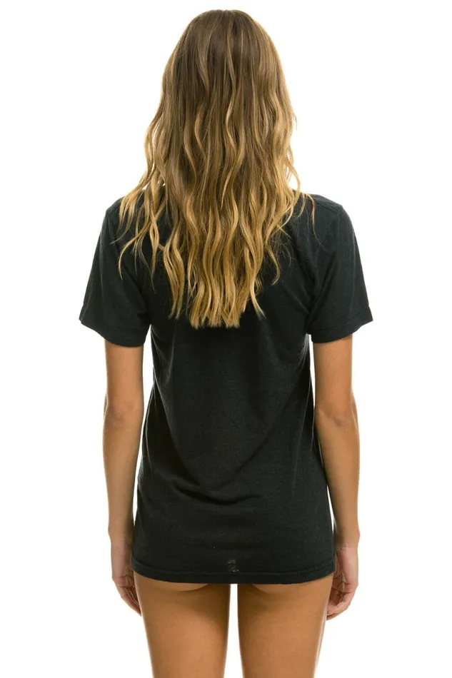 Women AVIATOR NATION HAIGHT ASHBURY TEE 8211 CHARCOAL Aviator Nation UnisexTees Women AVIATOR NATION HAIGHT ASHBURY TEE 8211 CHARCOAL Aviator Nation UnisexTees