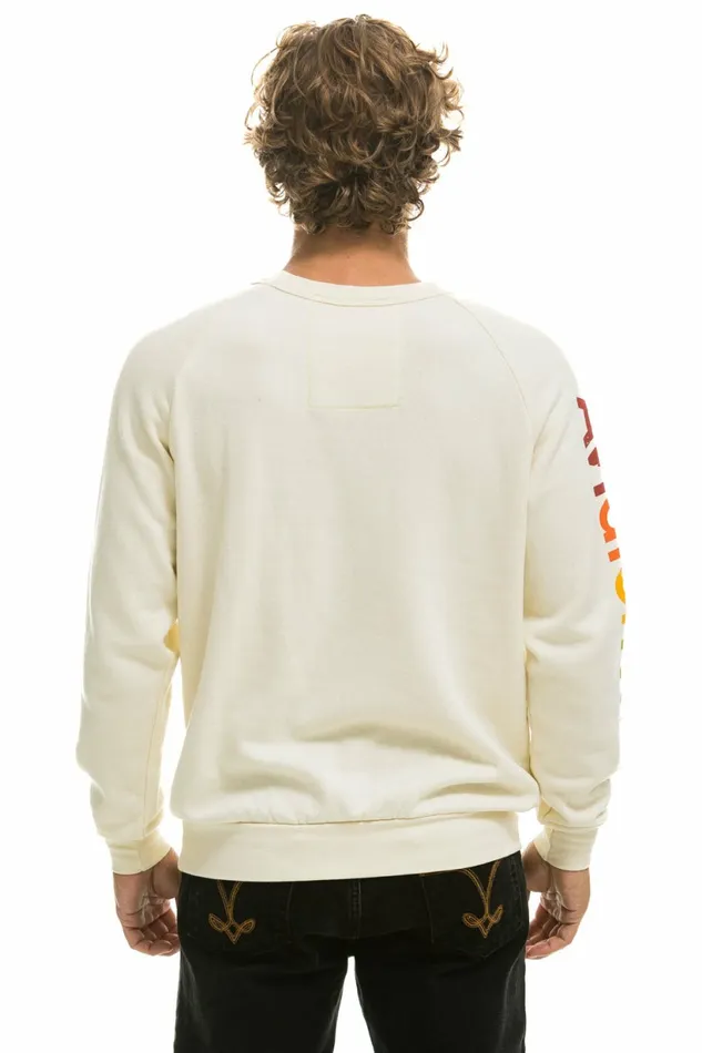 Women AVIATOR NATION SWEATSHIRT 8211 VINTAGE WHITE Aviator Nation UnisexCrewSweatshirt Women AVIATOR NATION SWEATSHIRT 8211 VINTAGE WHITE Aviator Nation UnisexCrewSweatshirt