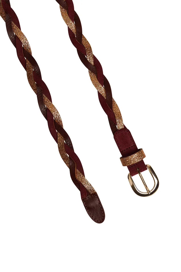 Women Belt Nepsy Multico Ceinture Cuir Multicolore Des Petits Hauts Belts