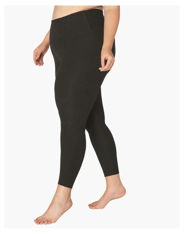 Women Beyond Yoga Plus Spacedye Caught In The Midi Legging Darkest Night Madewell Activewear