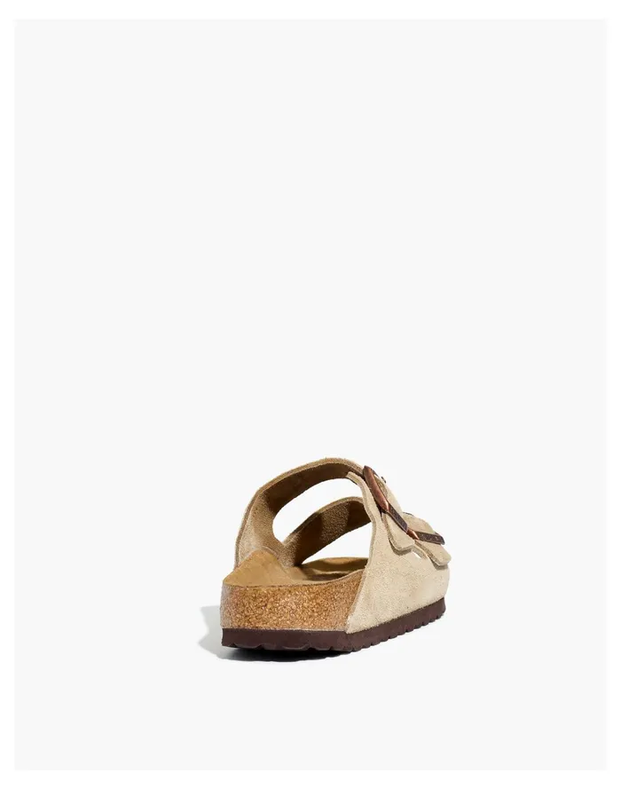 Women Birkenstock Arizona Soft Footbed Sandals In Nubuck Taupe Madewell Sandals Women Birkenstock Arizona Soft Footbed Sandals In Nubuck Taupe Madewell Sandals