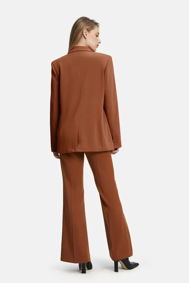 Women Blazers Bardot Sloane Classic Blazer In Chestnut Chestnut Women Blazers Bardot Sloane Classic Blazer In Chestnut Chestnut