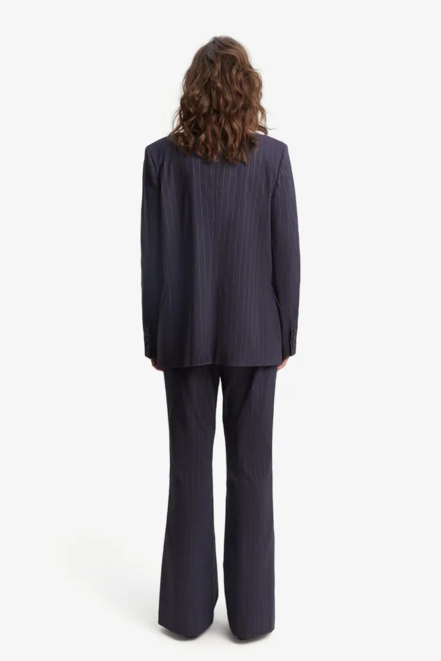 Women Blazers Bardot Sloane Pin Stripe Blazer In Navy Pinstripe Navy Pinstripe Women Blazers Bardot Sloane Pin Stripe Blazer In Navy Pinstripe Navy Pinstripe