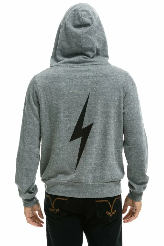 Women BOLT HOODIE 8211 HEATHER GREY Aviator Nation BoltCollection Women BOLT HOODIE 8211 HEATHER GREY Aviator Nation BoltCollection