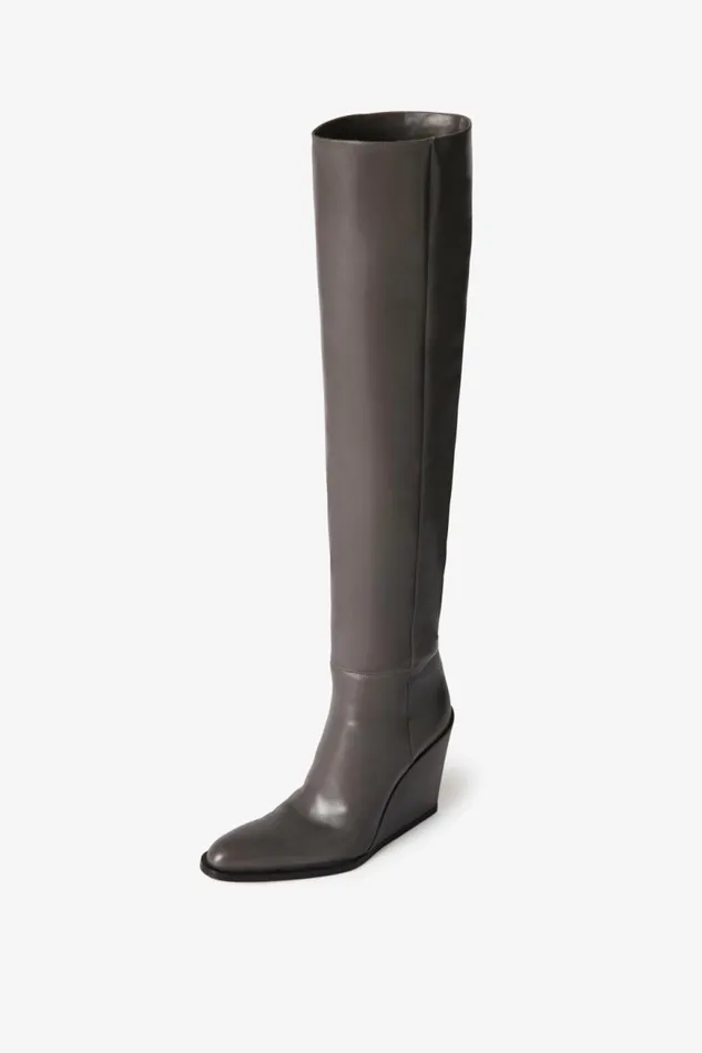 Women Boots Victoria Beckham Sky Boot In Grey