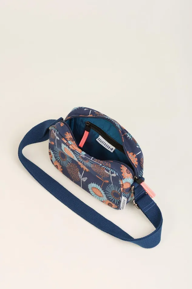 Women Brakeburn Bags and Purses Navy Freya Print Medium Camera Crossbody Bag