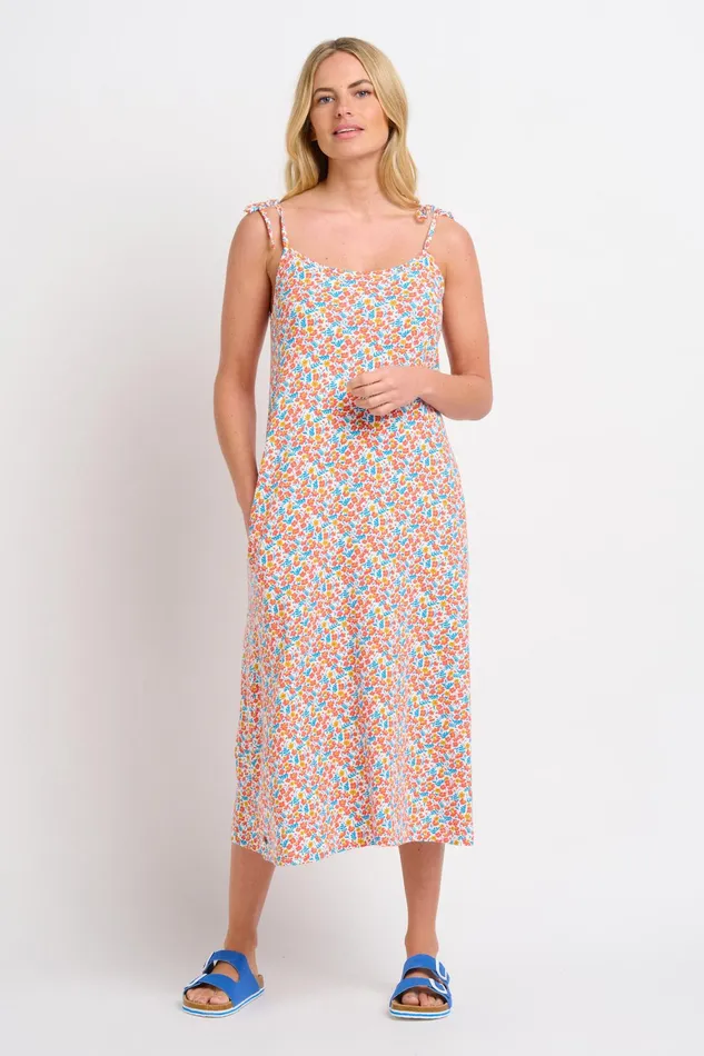 Women Brakeburn Dresses Whimsical Floral Strappy Dress