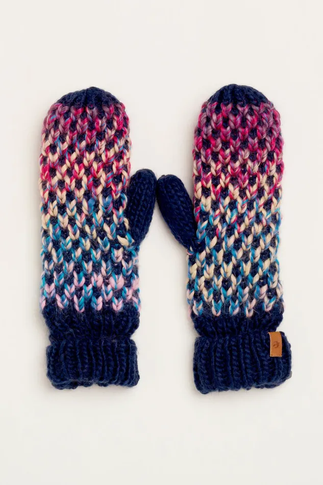 Women Brakeburn Hats And Gloves Space Dye Knitted Mittens