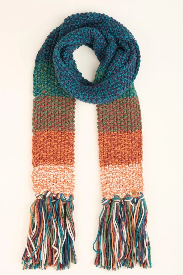 Women Brakeburn Scarves Multicoloured Space Dye Scarf