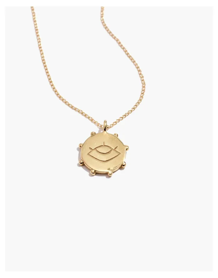 Women By Ren 14k Gold Plated Vision Necklace Gold Madewell Necklaces