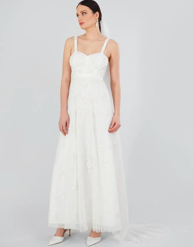 Women Caroline Embellished Bridal Dress Ivory Monsoon Dresses