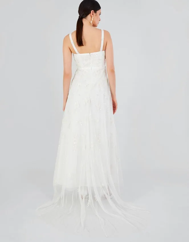 Women Caroline Embellished Bridal Dress Ivory Monsoon Dresses