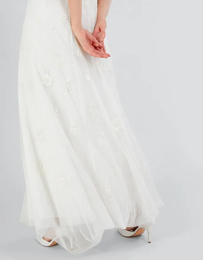 Women Caroline Embellished Bridal Dress Ivory Monsoon Dresses