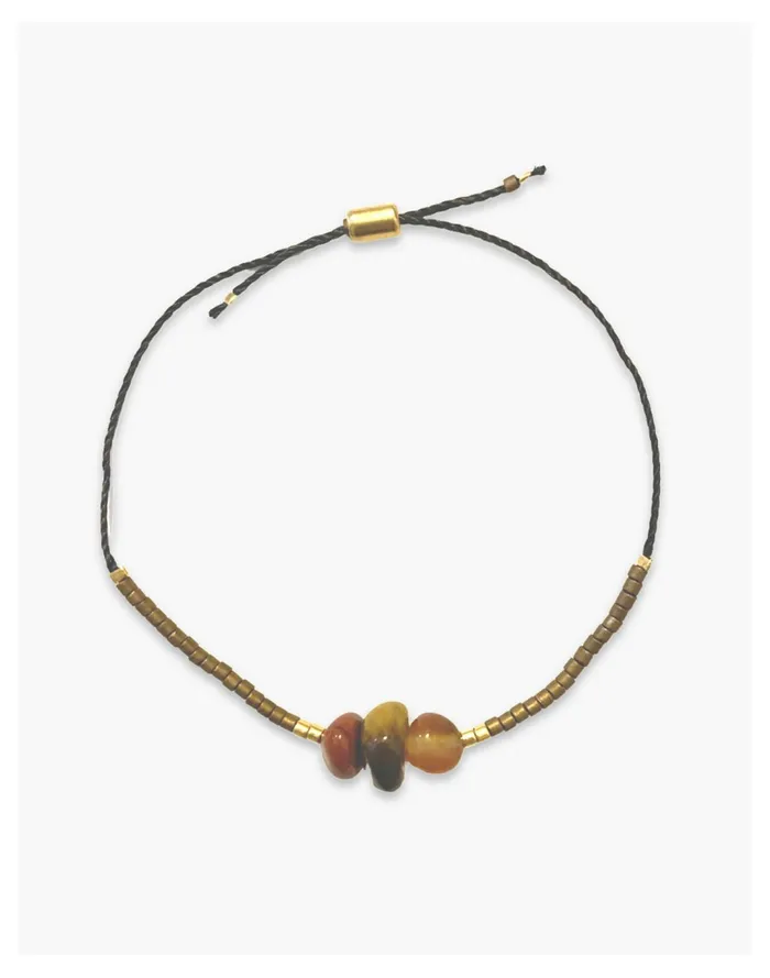Women Cast Of Stones INNER STRENGTH BRACELET Brown Multi Madewell Bracelets Women Cast Of Stones INNER STRENGTH BRACELET Brown Multi Madewell Bracelets