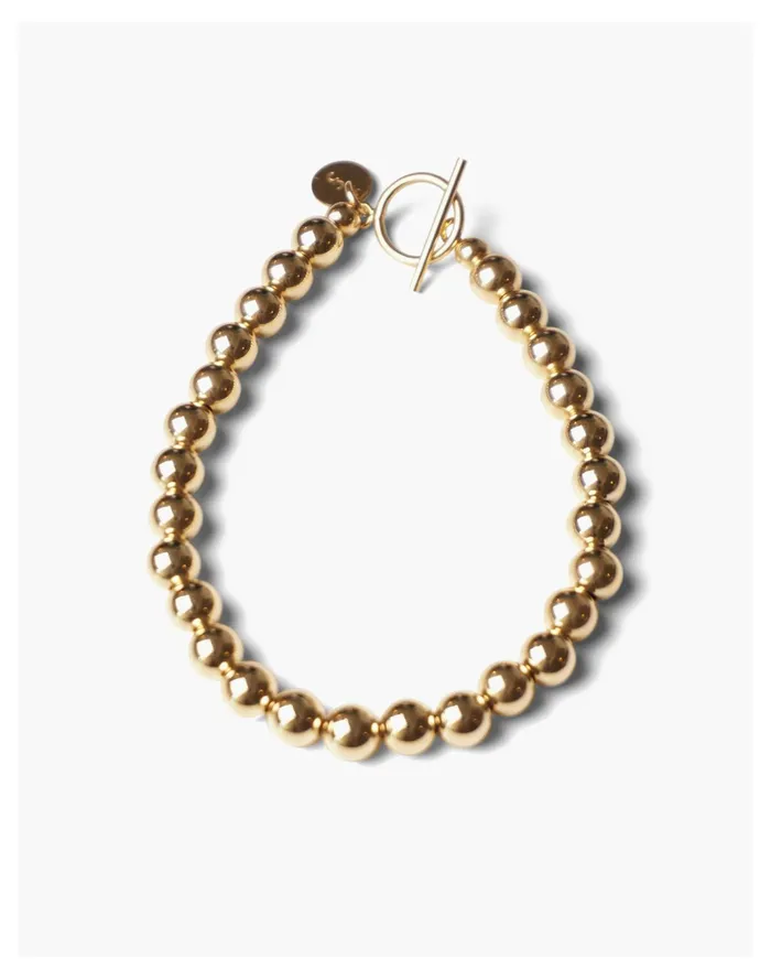 Women Charlotte Cauwe Studio Bead Bracelet In Gold Gold Madewell Bracelets