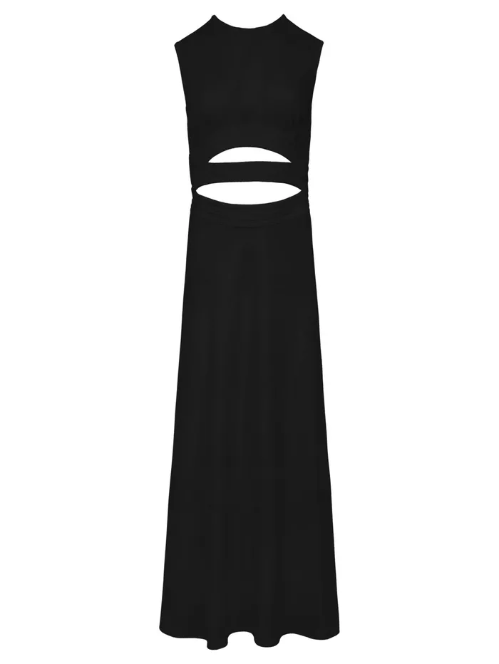 Women Christopher Esber 8211 Verner Multi Corset Bind Dress In Black The UNDONE Dresses