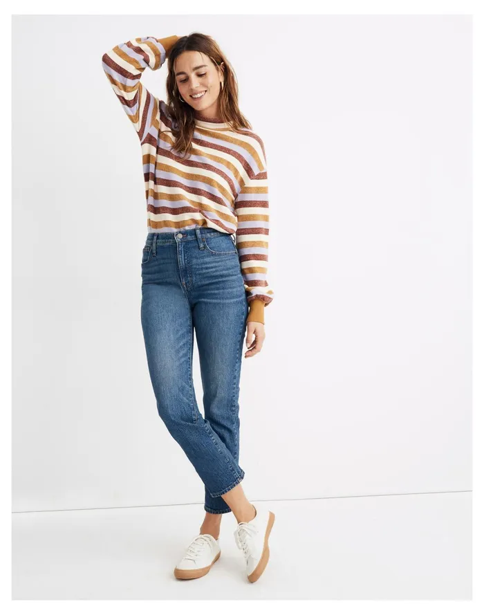 Women Classic Straight Jeans In Coldbrook Wash Coldbrook Wash Madewell Jeans
