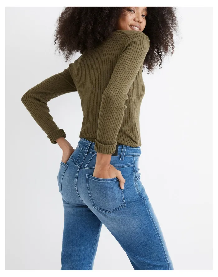 Women Closed Pedal Pusher Jeans Mid Blue Madewell Jeans Women Closed Pedal Pusher Jeans Mid Blue Madewell Jeans