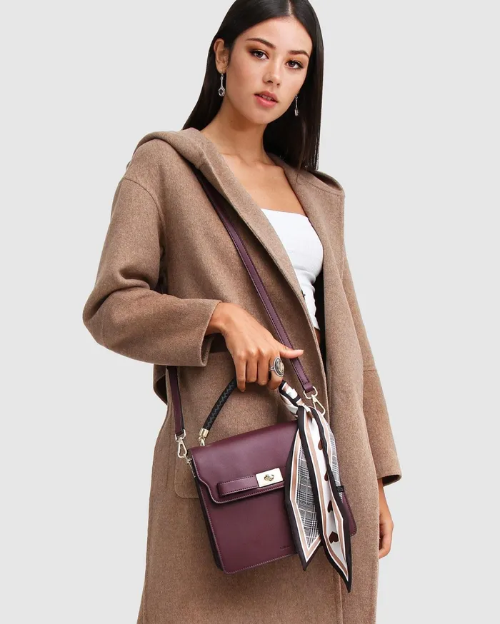 Women Coats and Jackets Belle and Bloom Walk This Way Wool Blend Oversized Coat 8211 Oat