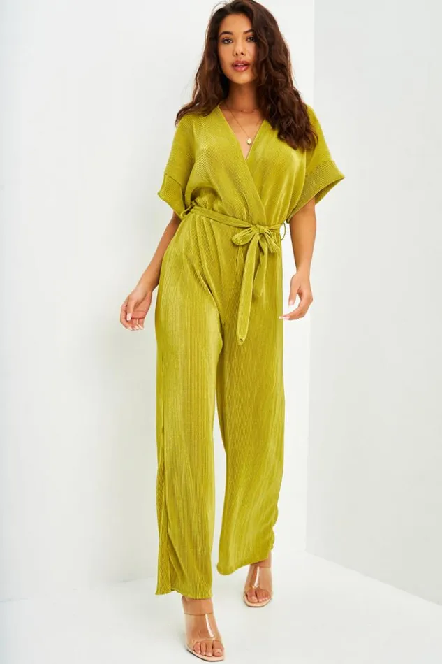 Women Combinaison Pantalon Verte En Velours Ctel Green Brentiny Paris Playsuits Women Combinaison Pantalon Verte En Velours Ctel Green Brentiny Paris Playsuits