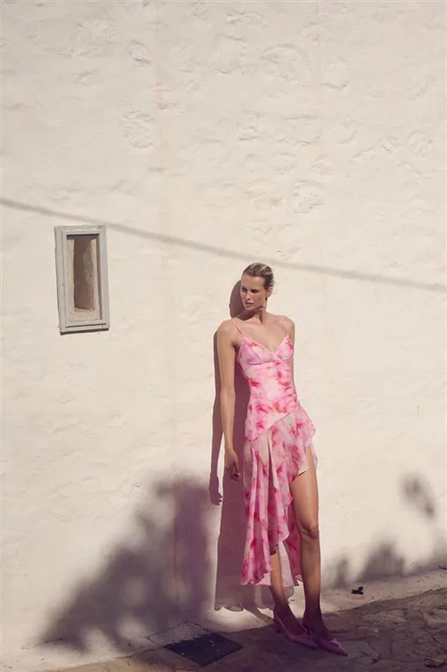 Women Day To Night Dresses Bardot Sorella Printed Midi Dress In Pink Tie Dye Pink Tie Dye Women Day To Night Dresses Bardot Sorella Printed Midi Dress In Pink Tie Dye Pink Tie Dye