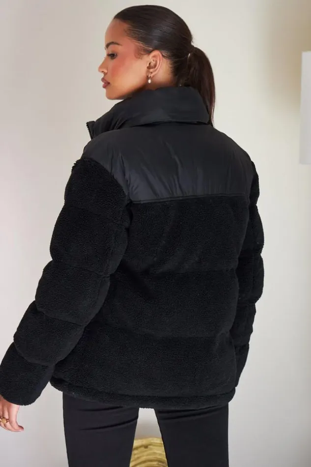 Women Doudoune Noir Courte BiMatire En Peau De Mouton Black Brentiny Paris Parkas And Down Jackets Women Doudoune Noir Courte BiMatire En Peau De Mouton Black Brentiny Paris Parkas And Down Jackets